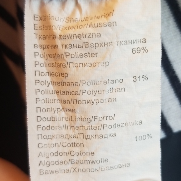 3 Pommes navy rain jacket - Picture 4 of 5